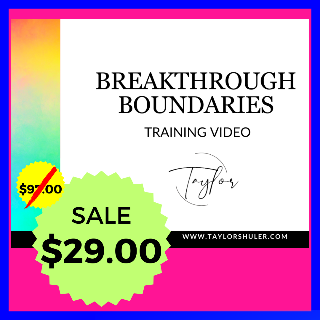 Breakthrough Boundaries